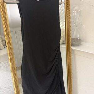 Leith Black Midi Dress